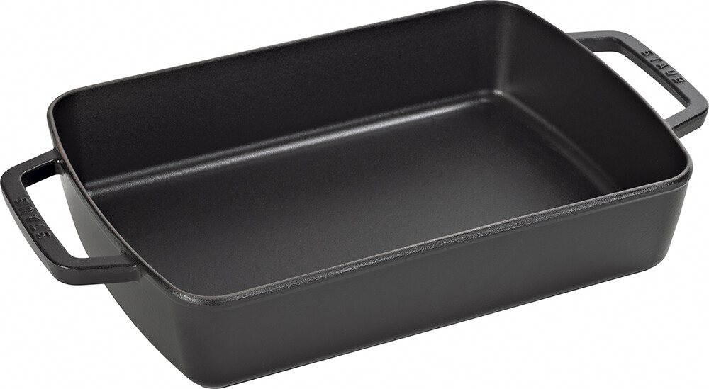 Liatinový pekáč čierny 30 x 20 cm Staub