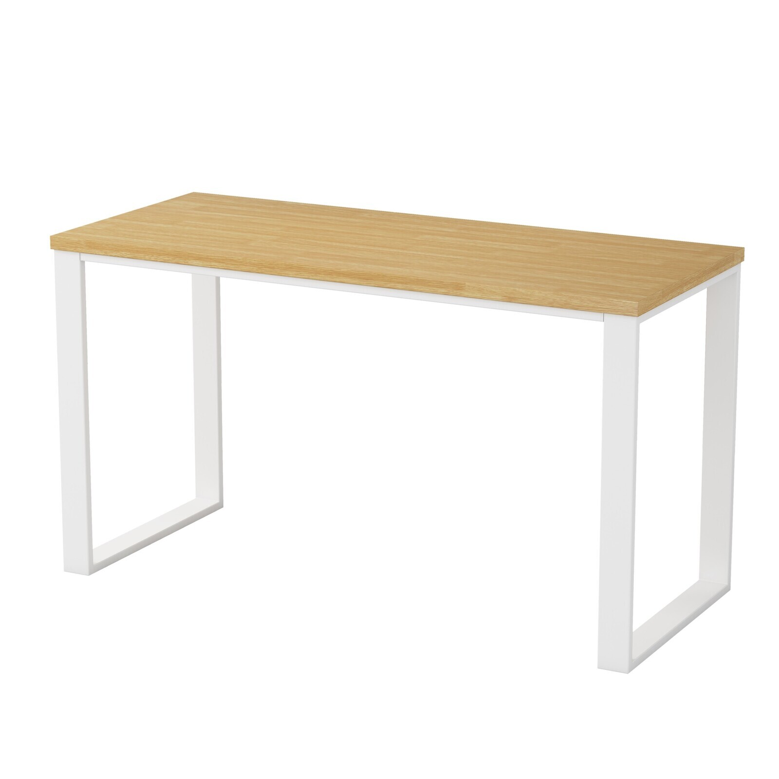 Kancelářský stůl Houseland Nuvia Home 05 140 cm dub/bílý
