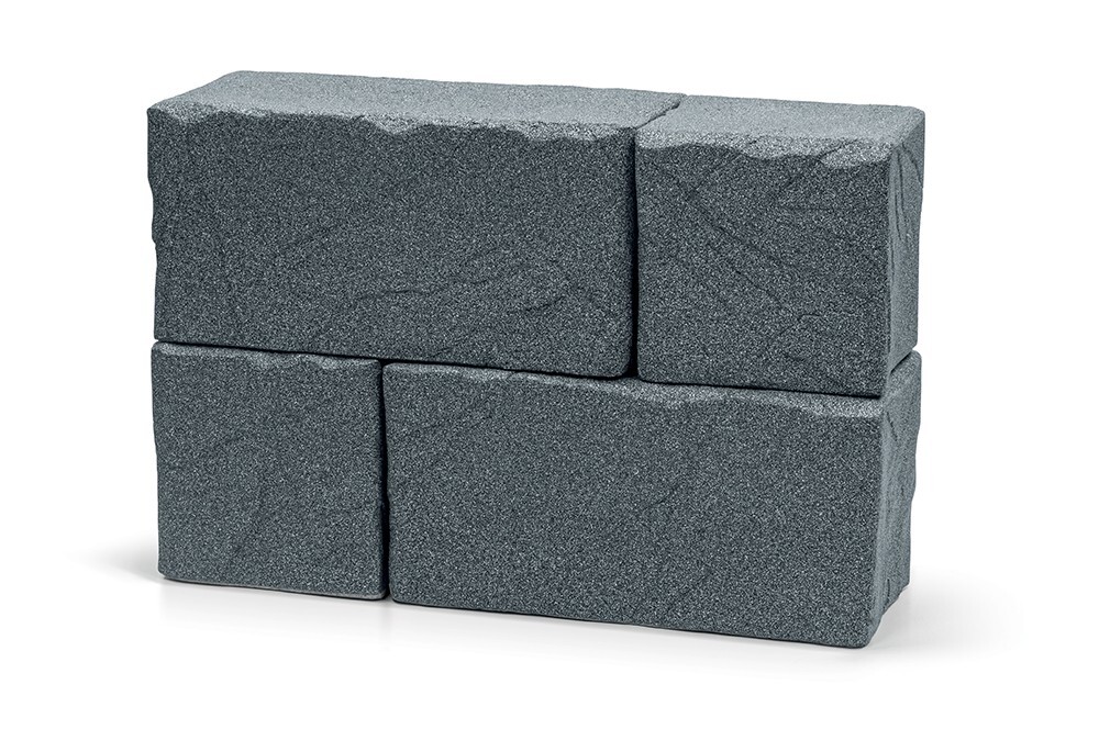 Sud na dažďovú vodu Stones Block 270 l tmavo sivý