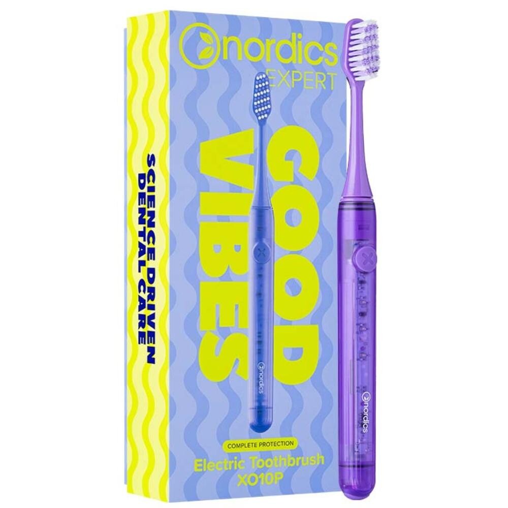 Sonická zubna kefka Fialová X010 Nordics Oral Care