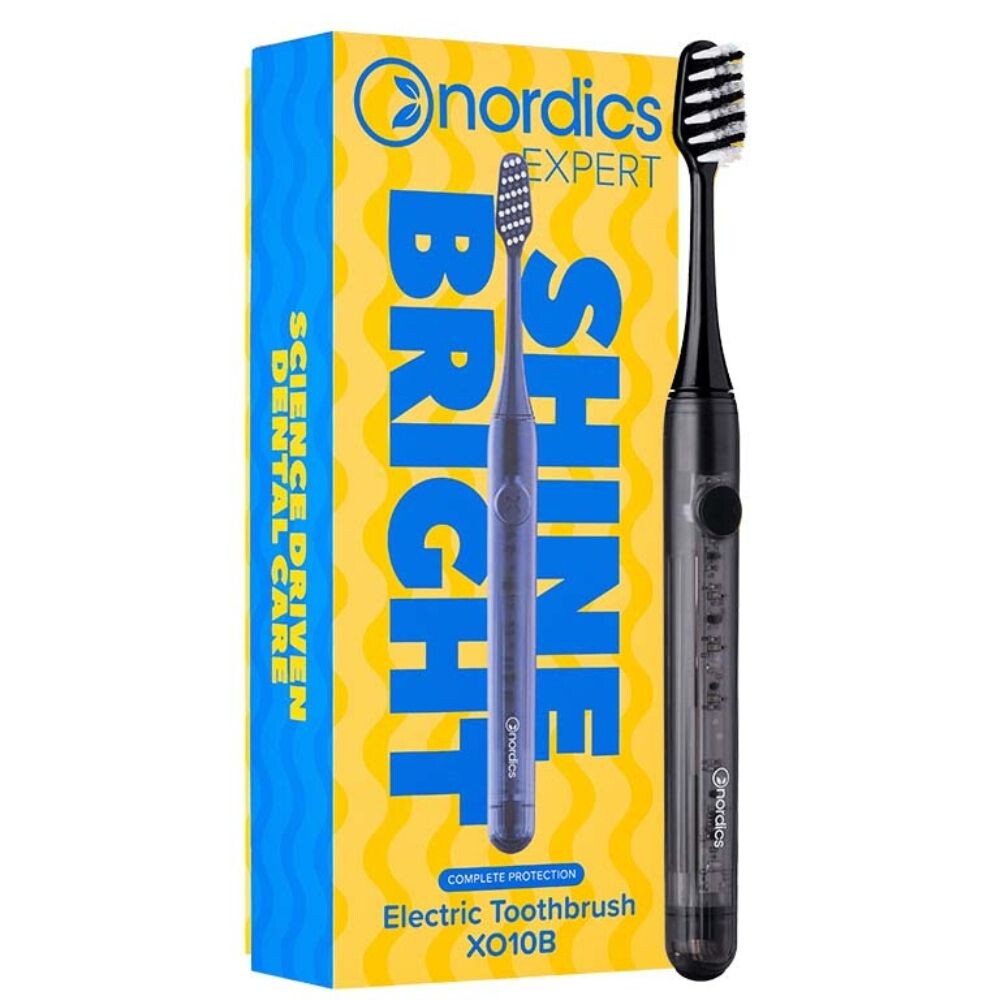 Sonická zubna kefka Čierna X010 Nordics Oral Care