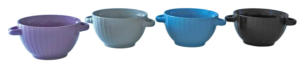 MAKRO - Miska keramická 14x8,5cm rôzne farby
