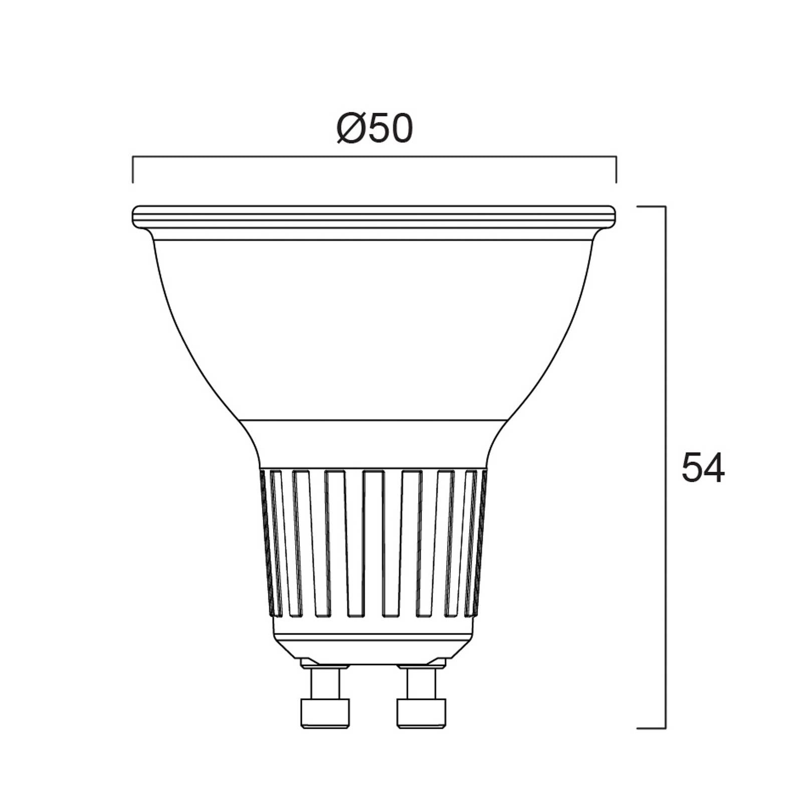 LED reflektor PLATINUM RETRO ES50 GU10 2 W 4 000 K 360 lm 36°