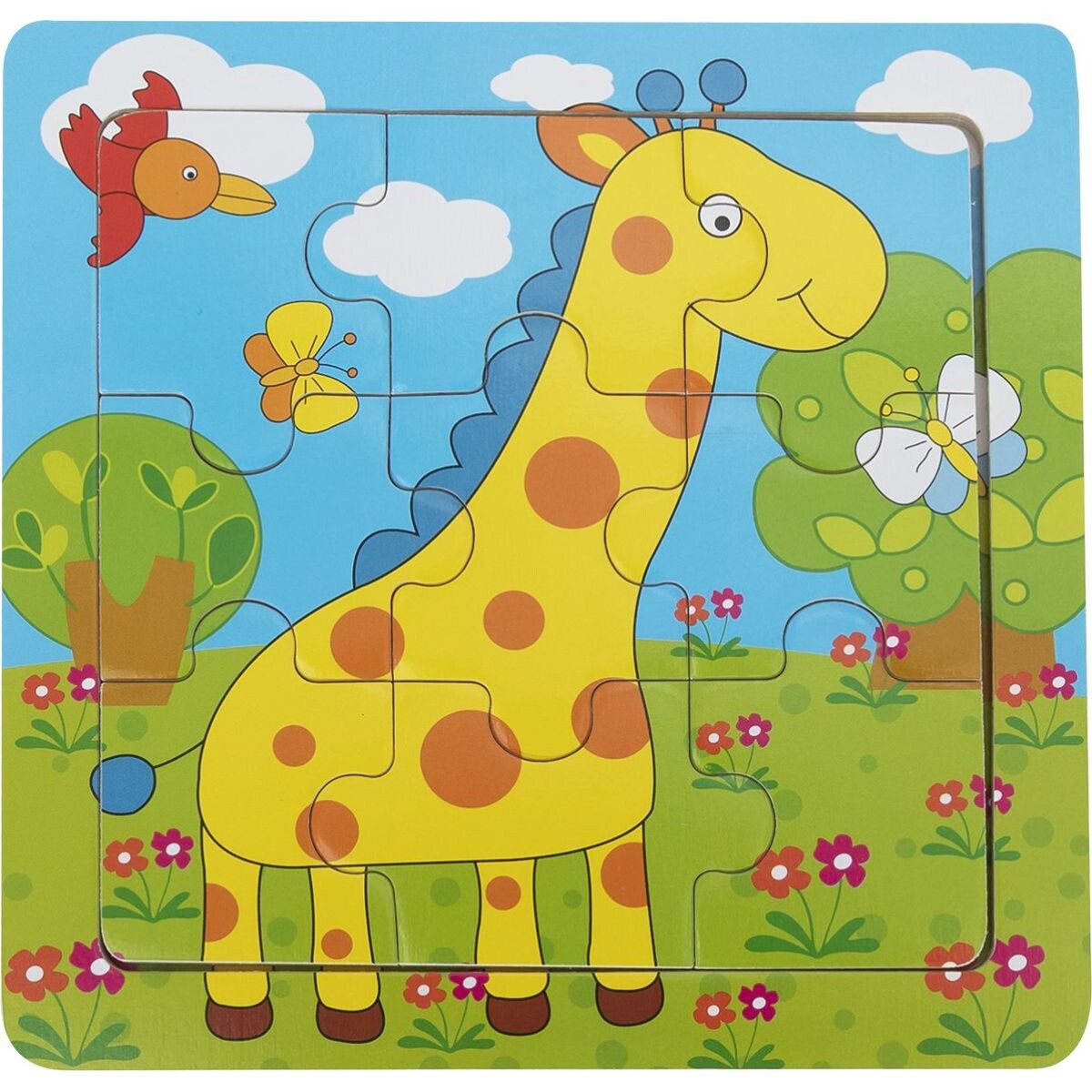 BABU Edukatívne puzzle - Žirafa