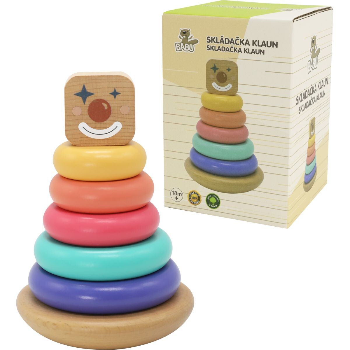 BABU Karnevalová skladacia pyramída
