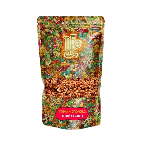 Lifelike food s.r.o. GRANOLA Lifelike karamel BLP 400g 400g