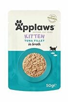 Applaws Natural Kitten vo vývare 12 x 50 g - filé z tuniaka