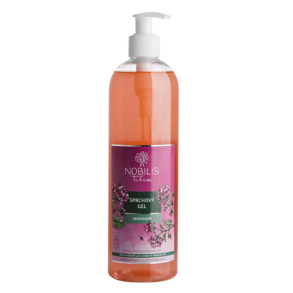 Nobilis Tilia Sprchový gél Geránium 500 ml 500 ml