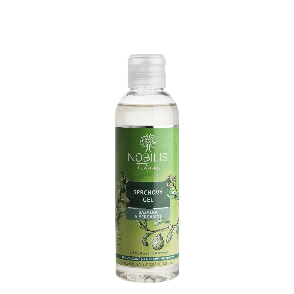 Nobilis Tilia Sprchový gél Bazalka a bergamot 200 ml 200 ml