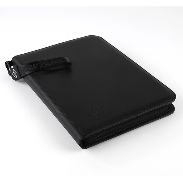 Raw2Rare Album na karty Raw2Rare 9-Pocket ZipBinder 360 Black