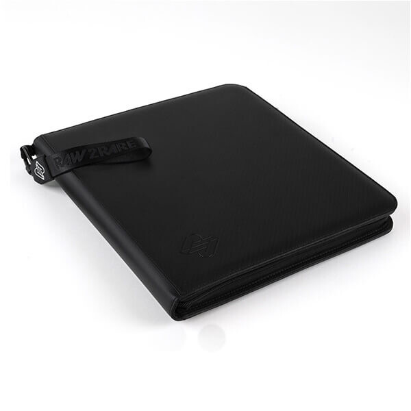 Raw2Rare Album na karty Raw2Rare 12-Pocket ZipBinder 480 Black