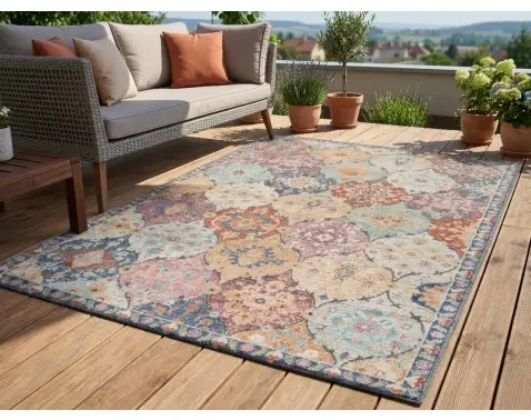 Vonkajší koberec Salsa 160x230 cm, orientálne farebný%