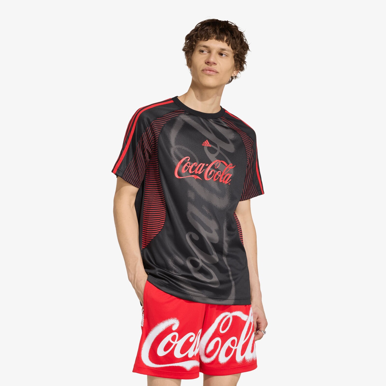 Dres adidas x Coca Cola Teamgeist 26 Jersey Black M