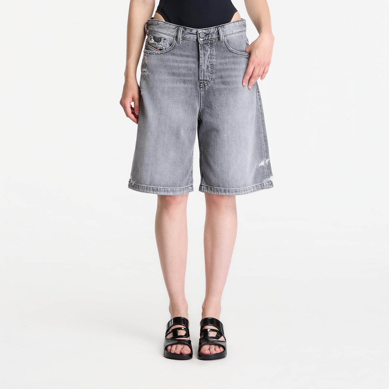 Šortky Diesel De-Sire-Short Shorts Black/ Blue 29