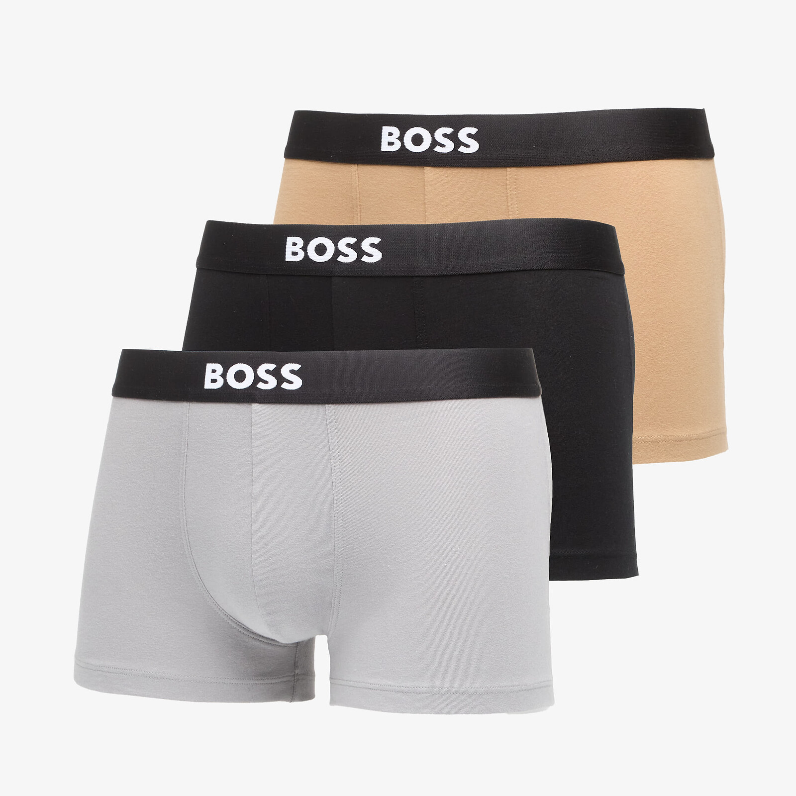Trenírky Hugo Boss Trunk 3-Pack Boss One Black XXL