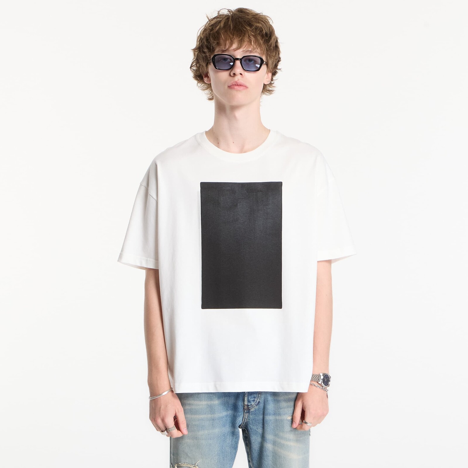 Tričko A.P.C. T-Shirt Olivier M White S
