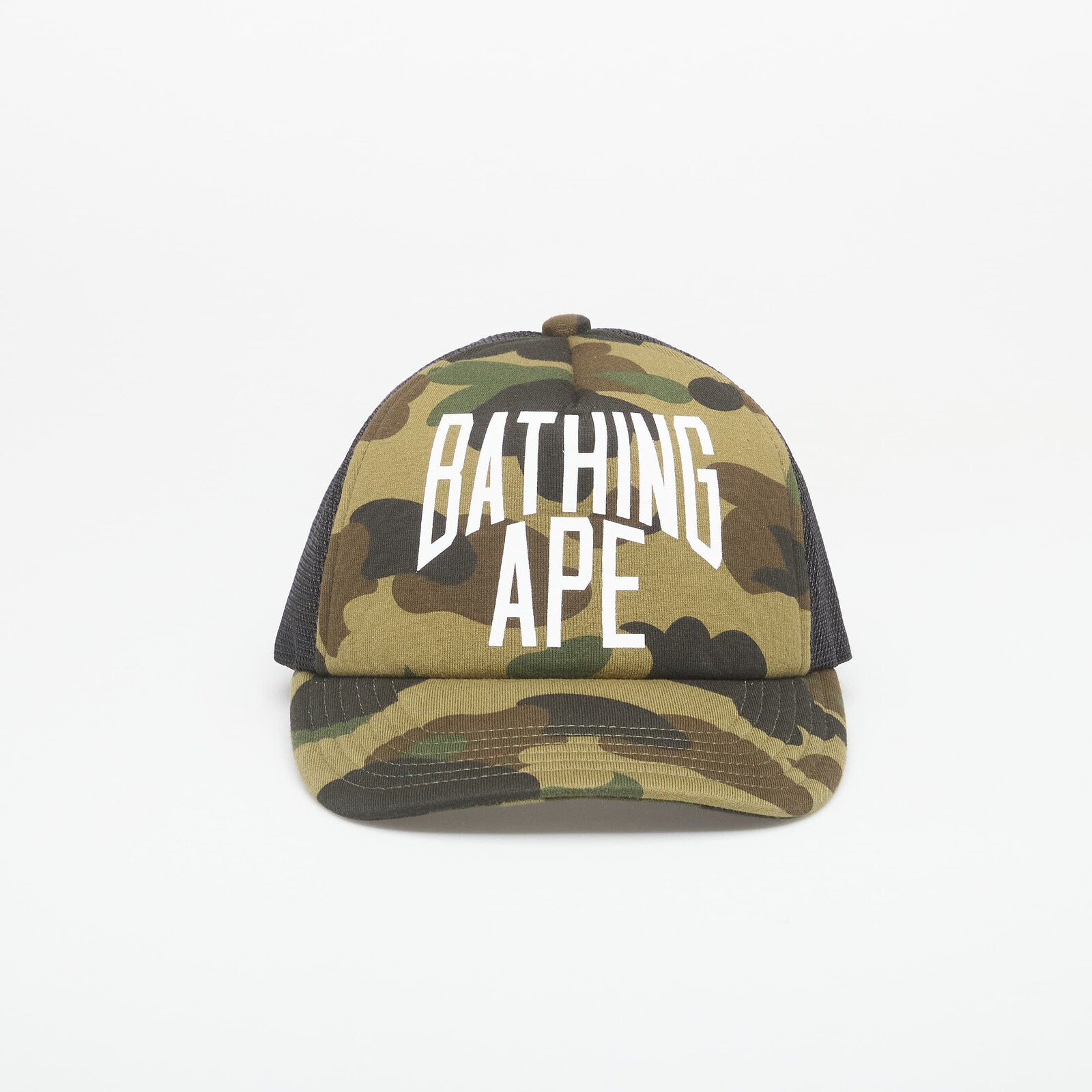 Šiltovka A BATHING APE 1st Camo Nyc Logo Mesh Cap Green UNISEX Universal