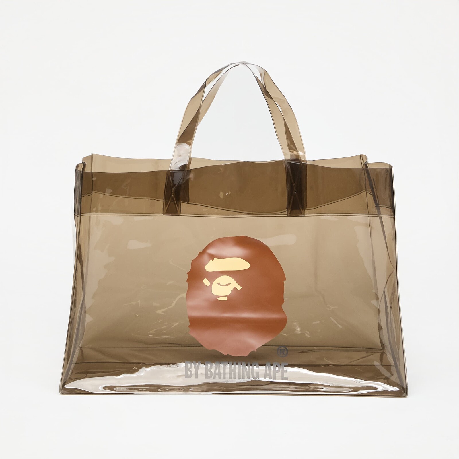 Taška A BATHING APE Ape Head Clear Bag Black Universal