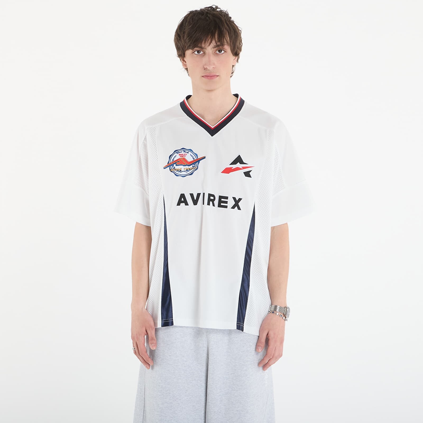 Dres Avirex Jersey Snow White Q L