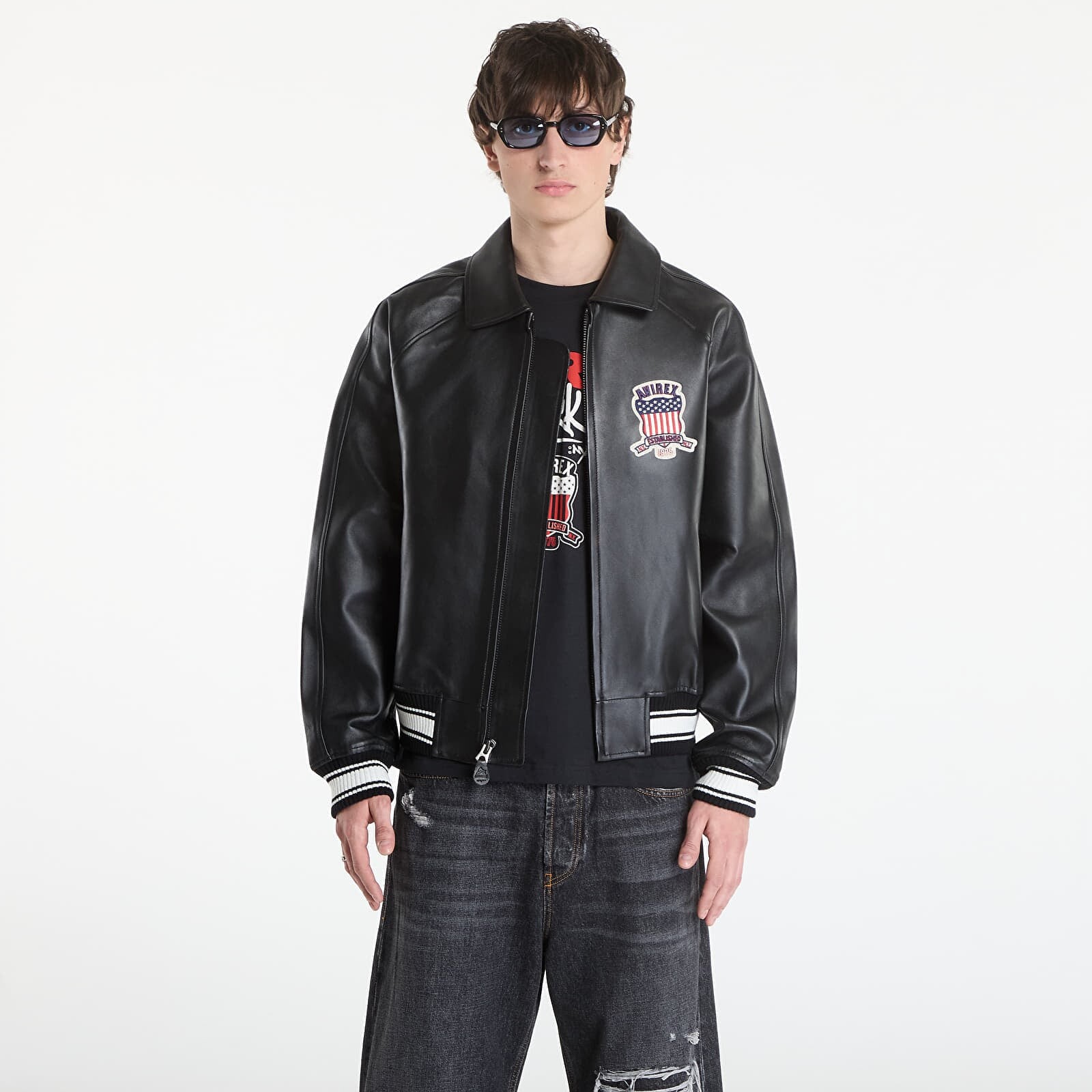 Bunda Avirex Icon Jacket Black XL