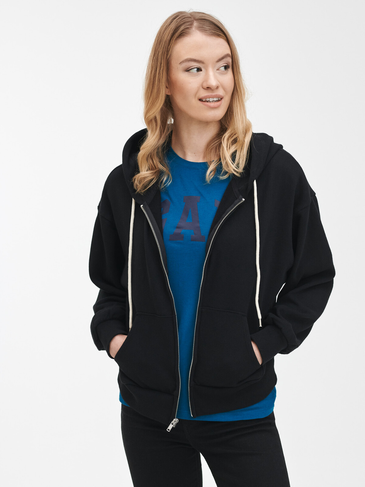 GAP Abbreviated Hoodie - Ladies
