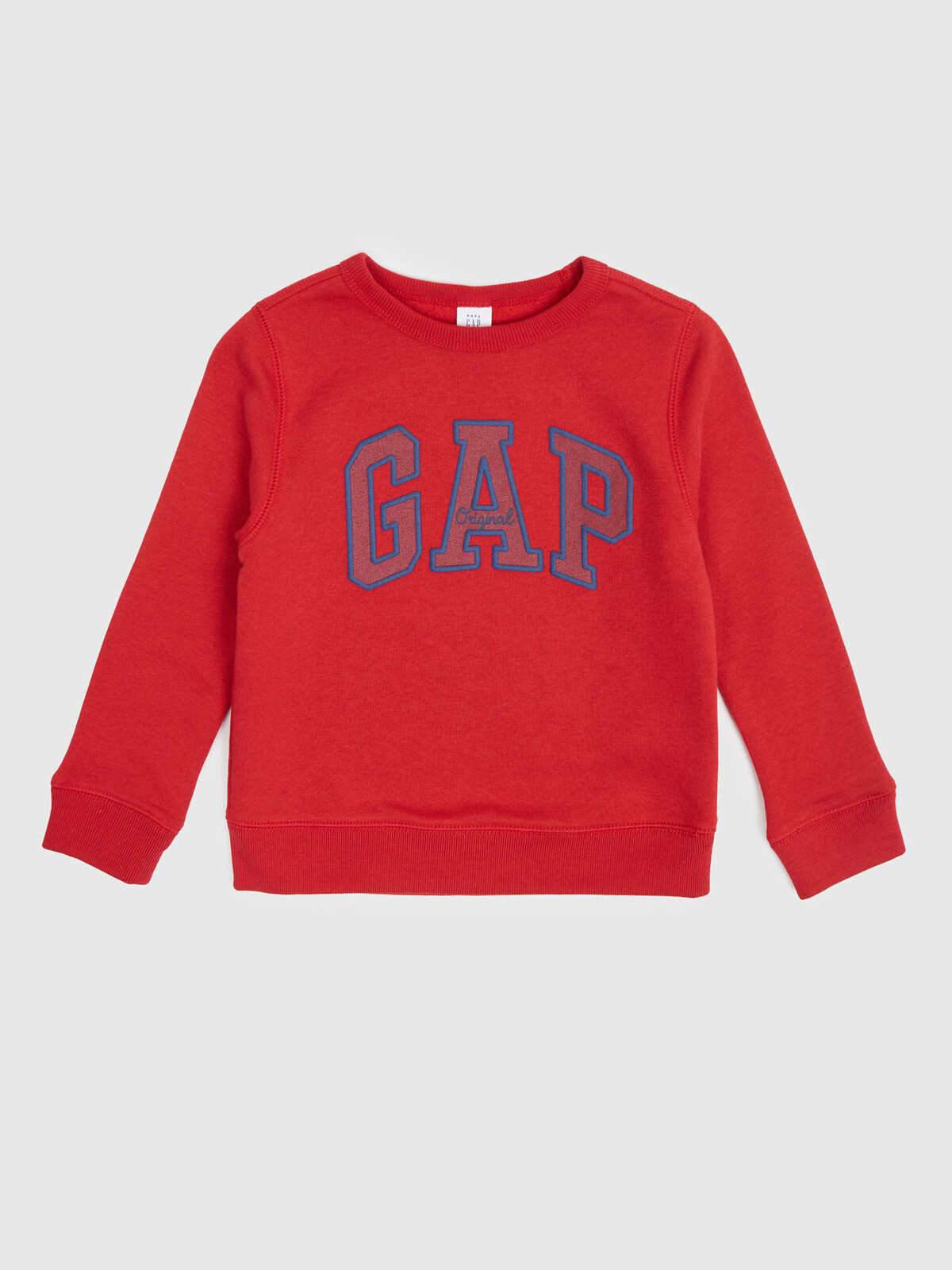 Červená chlapčenská mikina s logom GAP