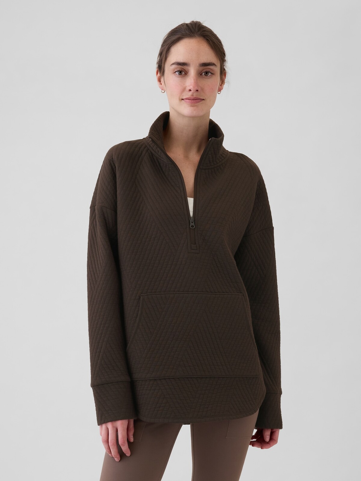 GapFit Quilted Sweater - Women's