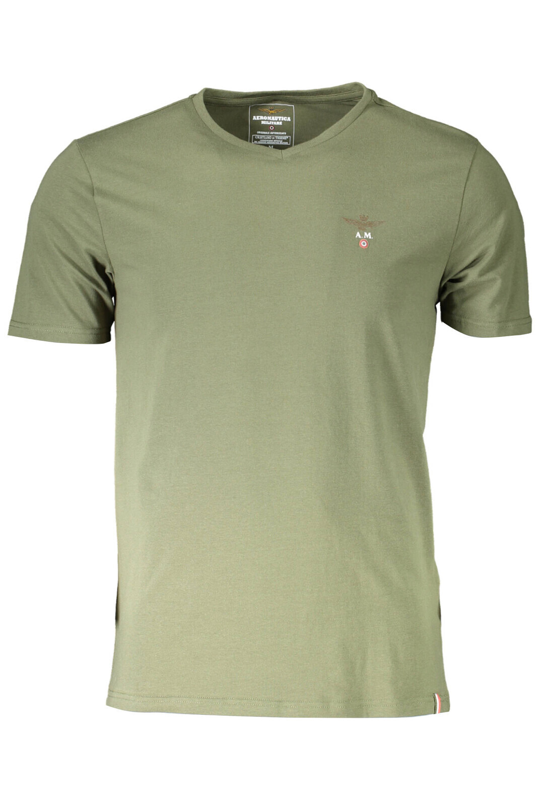 AERONAUTICA MILITARE zelené pánske tričko