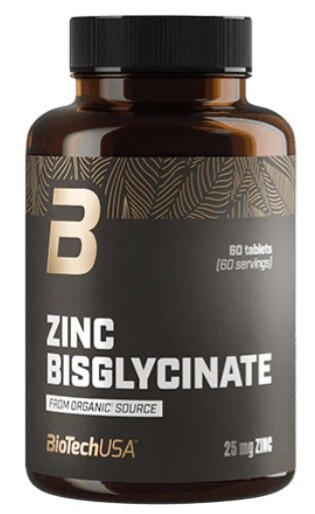 Biotechusa zinc bisglycinate 60 tablet