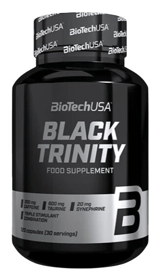 Biotechusa black trinity 120 kapslí