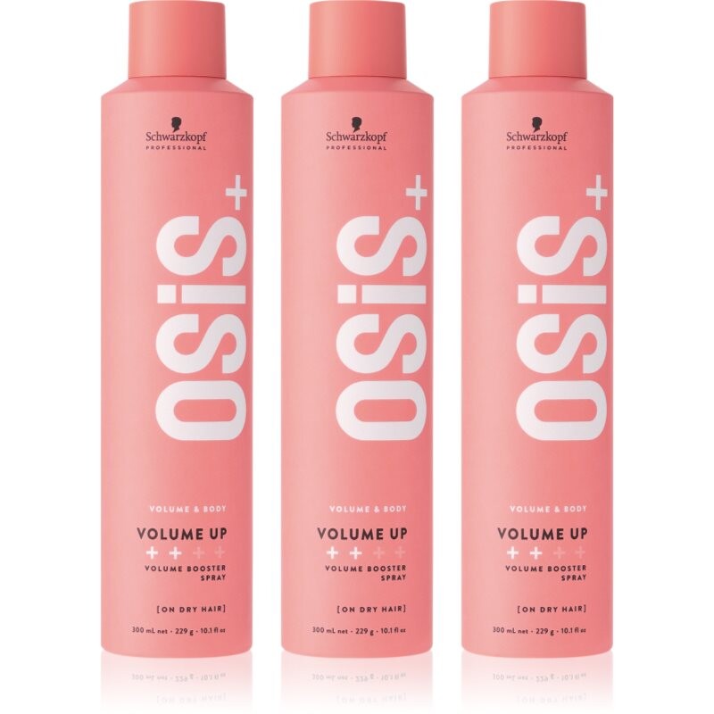 Schwarzkopf Professional Osis+ Volume Up objemový sprej výhodné balenie