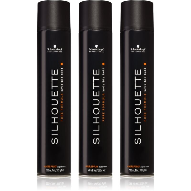 Schwarzkopf Professional Silhouette Super Hold silný lak na vlasy výhodné balenie