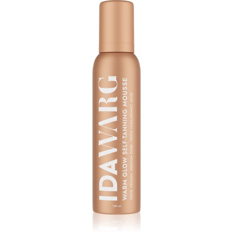 IDA WARG Beauty Self-Tanning Mousse Warm Glow samoopaľovacia pena 150 ml