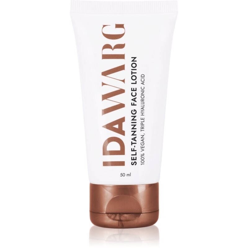 IDA WARG Beauty Self-Tanning Face Lotion samoopalovacie mlieko na tvár bez parfumácie 50 ml