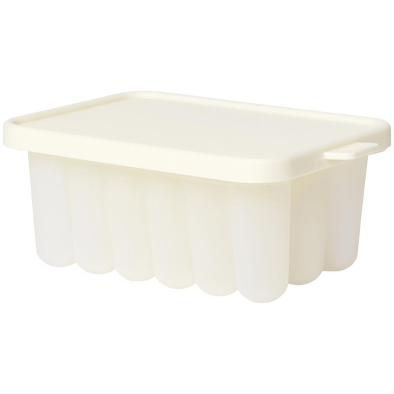 BIBS Baby Food Freezer Tray mrazuvzdorná silikónová forma Ivory 12 x 8,5 x 5,3 cm 150 ml