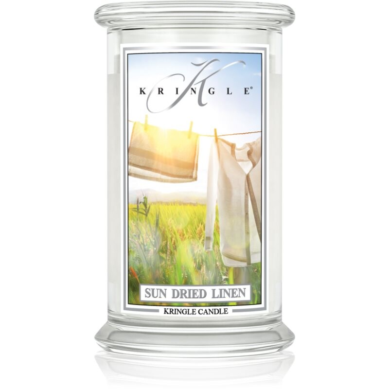 Kringle Candle Classic Sun Dried Linen vonná sviečka 623 g
