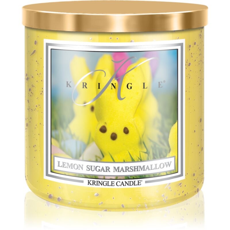 Kringle Candle Lemon Sugar Marshmallow vonná sviečka 467 g
