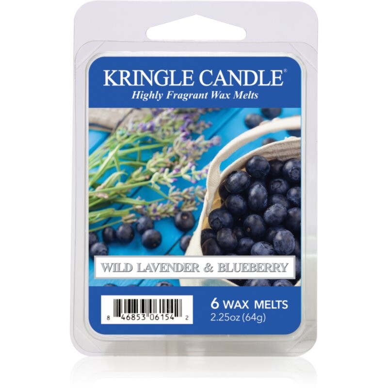 Kringle Candle Wild Lavender & Blueberry vosk do aromalampy 64 g