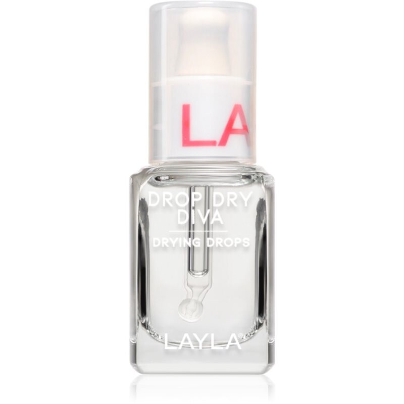 Layla Cosmetics Drop dry Diva rýchloschnúci lak na nechty 10 ml