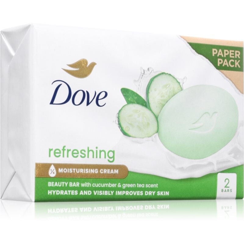 Dove Refreshing tuhé mydlo 2x90 g