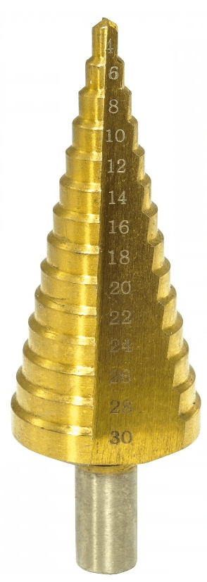Verke Stupňovitý vrták 4-30mm V05057