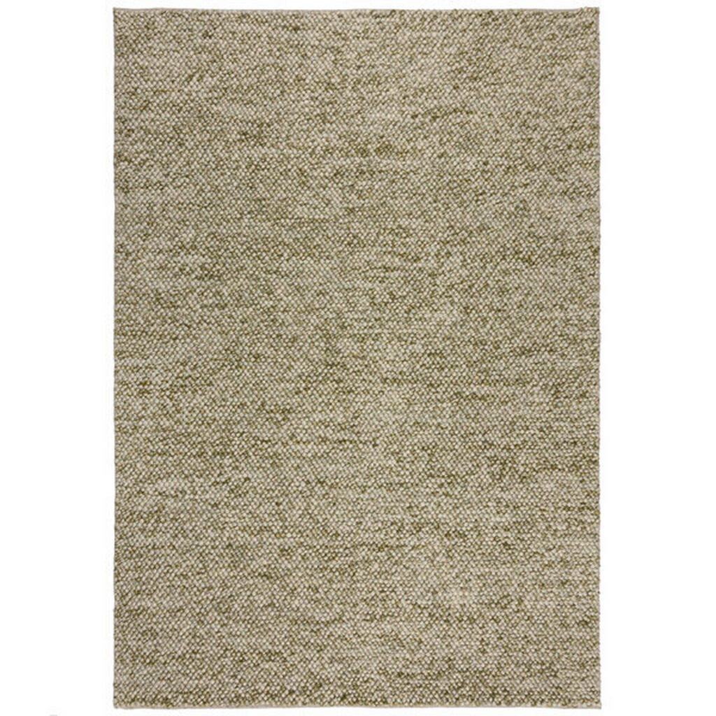 Flair Rugs RUČNE TKANÝ KOBEREC, 120/170 cm krémová, zelená