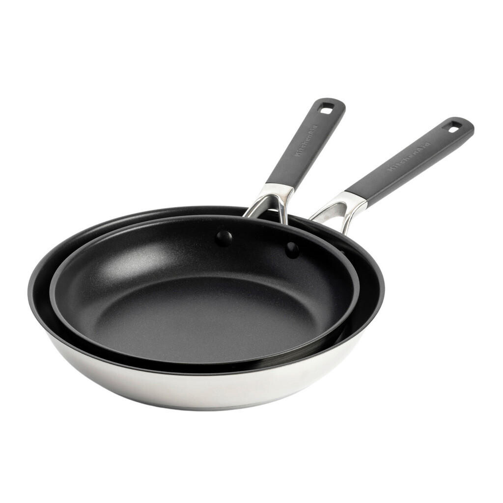 KitchenAid SADA PANVÍC keramický povrch 2-dielne 24cm//28cm cm