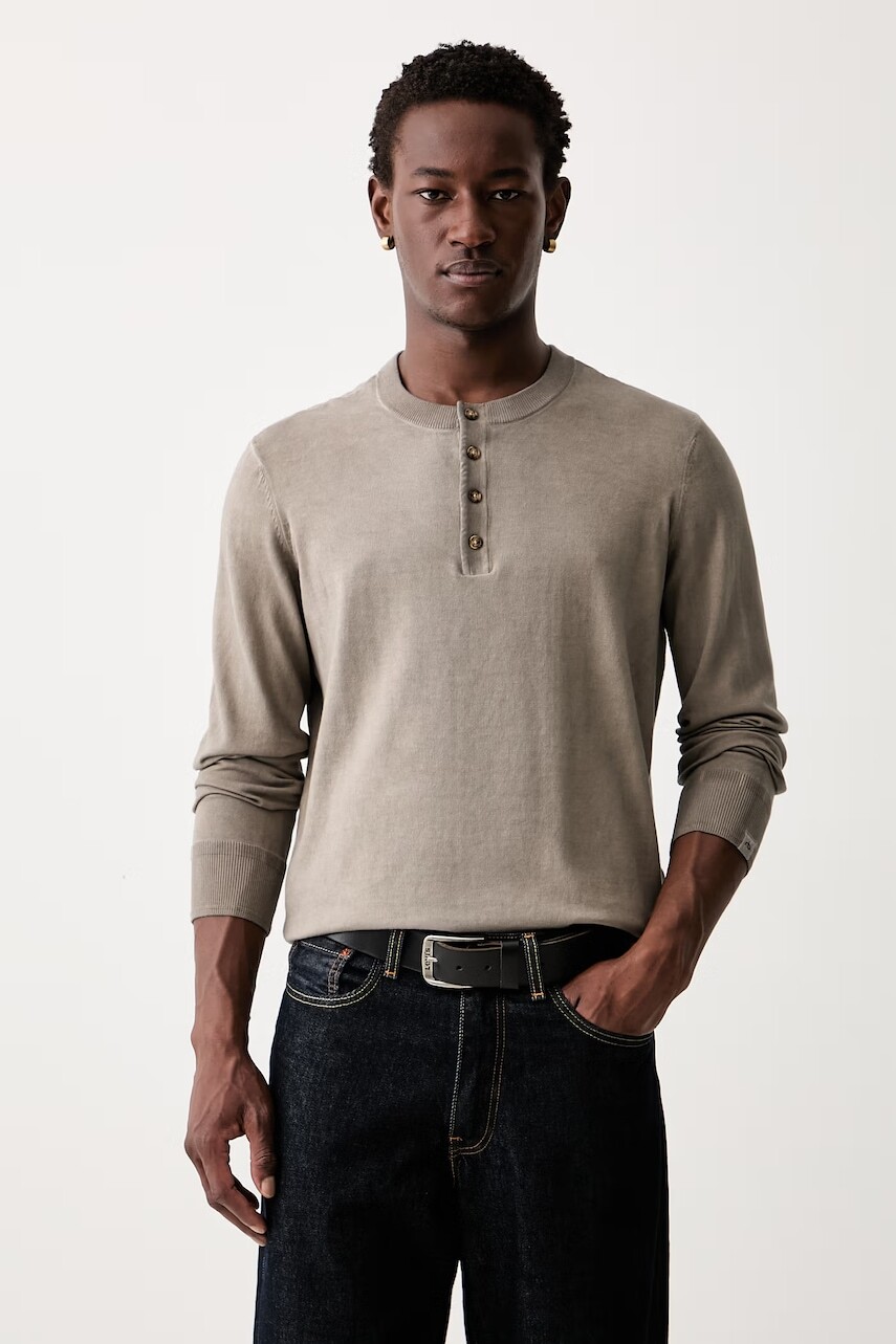 rag & bone sveter pánsky bavlnený