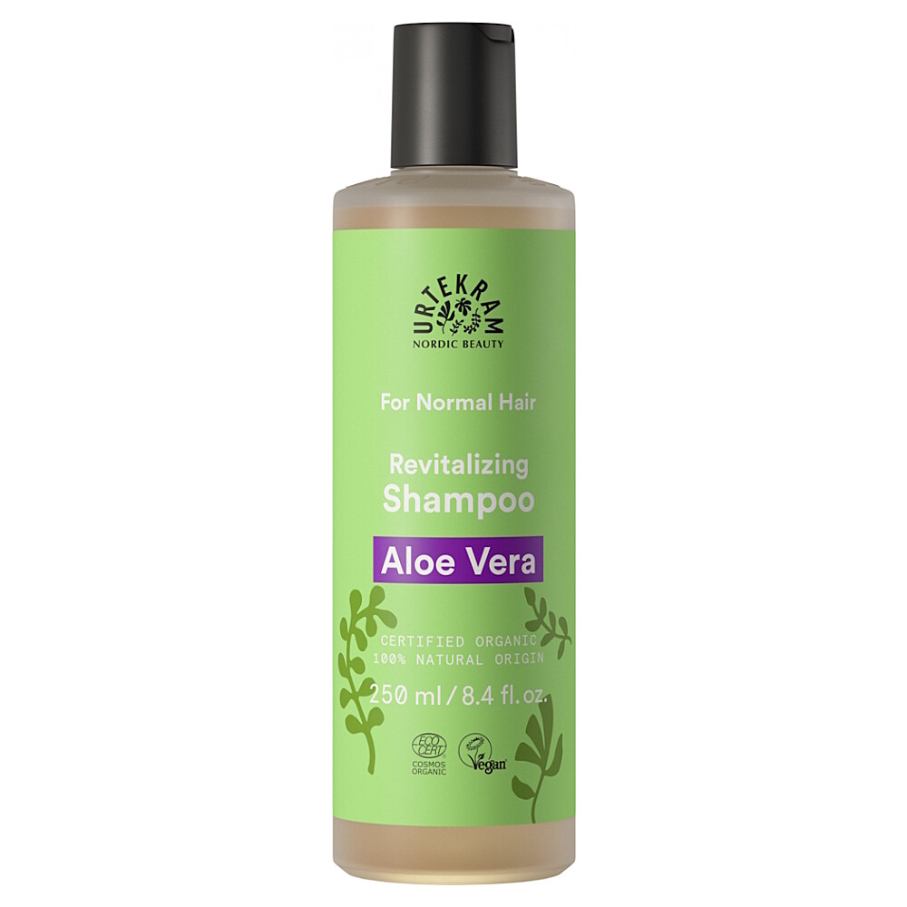 URTEKRAM BIO Šampón aloe vera pre normálne vlasy 250 ml