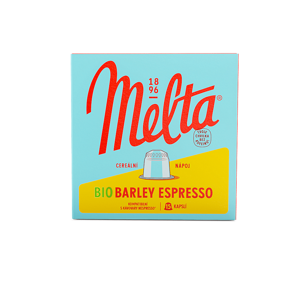 MELTA Barley espresso BIO 15 kapsúl