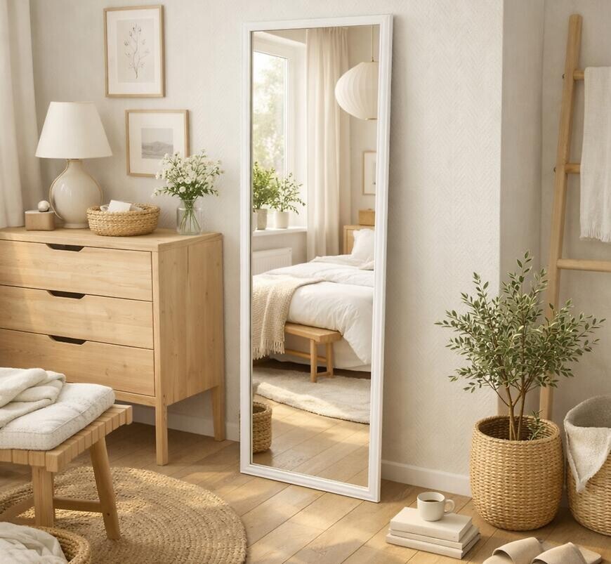 Dekoratívne zrkadlo 30X120 WHITE