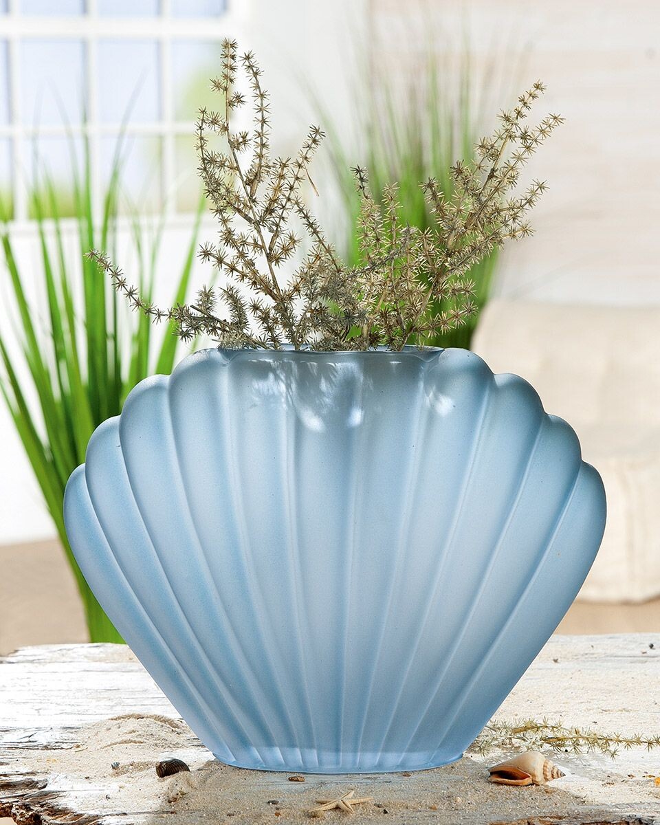 Sklenená váza Light Blue 