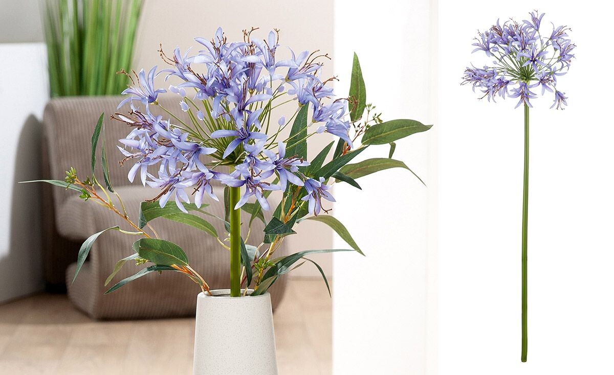 Umelý kvet Agapanthus 