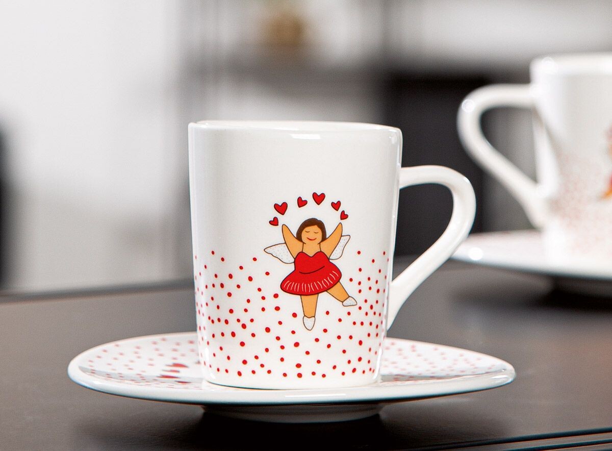 Šálky na espresso Angel 